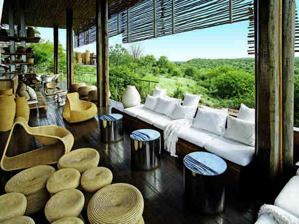 Singita Lebombo Lodge - Lounge 