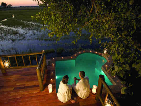 Eagle Island Camp - romantic plunge pool