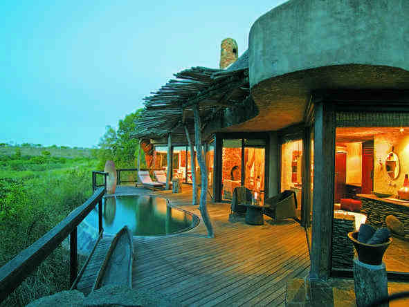 Singita Boulders Lodge - deck
