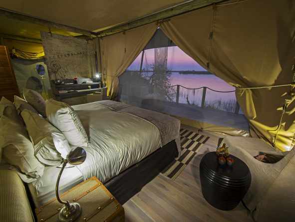 DumaTau Camp - Bedroom Tent