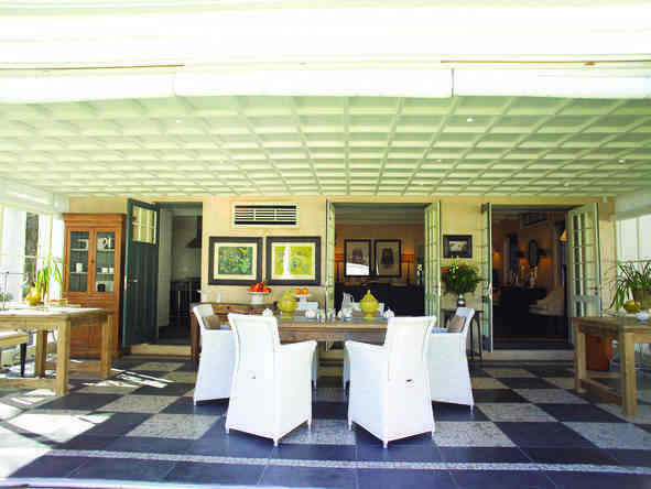 The Owner's Cottage at Grande Provence - veranda