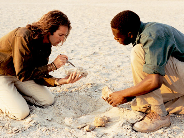 Jack's Camp - Archaeological dig in the Pans