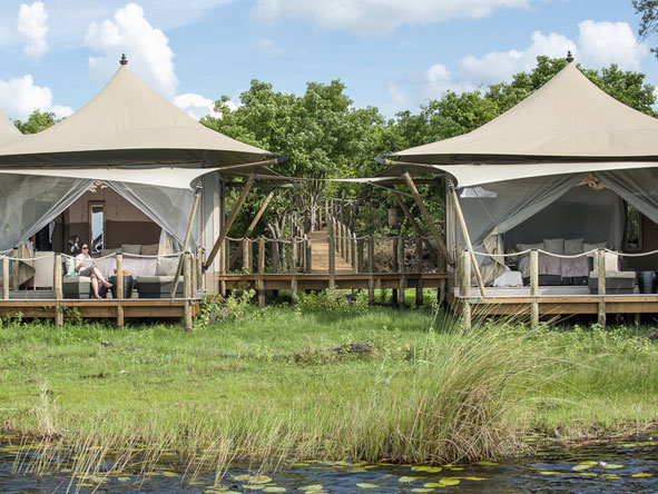 DumaTau Camp - Family tents