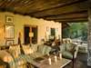 Ngala Safari Lodge - outdoor lounge