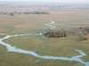 Busanga Bush Camp - aerial view of plains