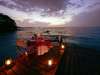 Mfangano Island Camp - dinner outdoors