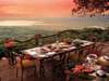 Ngorongoro Crater Lodge - outdoor dining