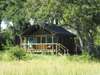 Duba Plains Camp - exterior view