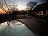 Little Ongava Camp - deck at sunset