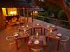 Thonga Beach Lodge - outdoor dinner