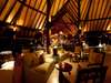 Denis Private Island Lodge - main lounge at night