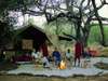 Amboseli Porini Camp - campfire