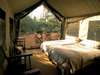 Savute Under Canvas - tent interior / bedroom