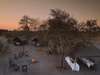 Savute Under Canvas - outdoor dining