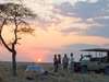Onguma The Fort - bush dining