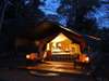 Kitich Camp - tent at night