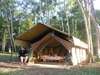 Ishasha Wilderness Camp - tent exterior