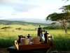 Dunia Camp - outdoor breakfast