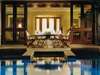 One&Only Le Saint Geran - dinner next to pool
