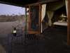 Davison's Camp - private patio