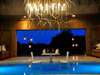 Sabi Sabi Earth Lodge - dinner table in pool