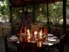 Chikoko Tree Camp - dine by candlelight