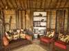 mwaleshi bush camp - lounge and curios