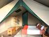 Serengeti Tented Camp - twin bedded room