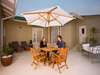 Swakopmund Guesthouse - couple in courtyard