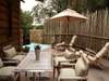 Tsala Treetop Lodge - Lounge outside 