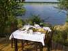 Kasaka River Lodge - Deck Dining 