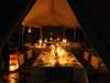 Olakira Camp - Dinner 