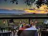Camp moremi - deck dinner