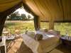 Chobe Under Canvas - tent interior / bedroom