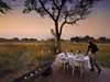 Xudum Delta Lodge - dinner on deck