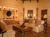 Chobe Chilwero - indoor safari-style lounge
