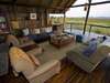 Duba Plains Camp - lounge