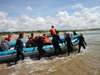 Sharlene Swart - heading out for a scuba diving expedition