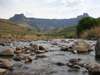 The mighty Drakensberg mountain range is the highest in South Africa and home to some rather spectacular hiking trails.