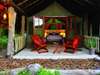 The Hide - romantic outdoor sitting areaa