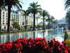 sip on a cocktail while watching the African sunset from a lounger or cocktail bar in the manicured and terraced gardens of the hotel