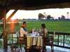 Eagle Island Camp - romantic dining on the deck