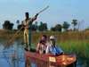 Khwai River Lodge - float the channels in a mokoro