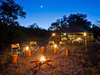 Vic Falls & Botswana Migration Safari - Campfire drinks